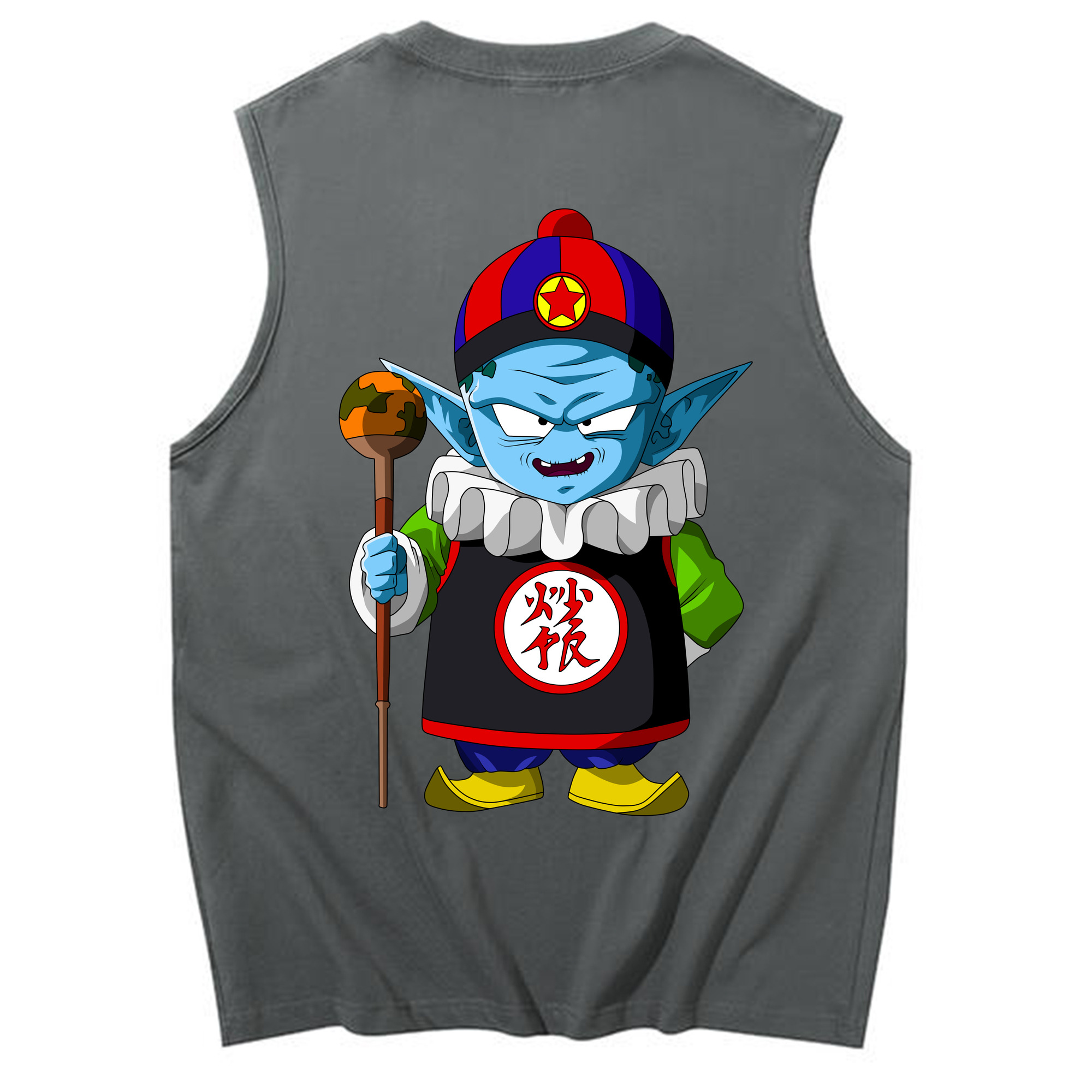 （画像用） ドラゴンボール DRAGON BALL コットン100％タンクトップ（背面プリント）